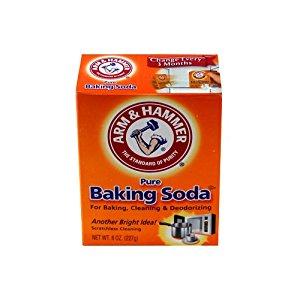 Image: Arm + Hammer Pure Baking Soda 8oz - It cleans, deodorizes and even bakes effectively and inexpensively.