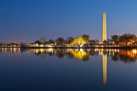 Washington DC Dawn Monument - HDR