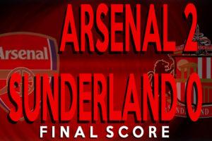 Sixer’s Sevens: Arsenal 2-0 SAFC. A smidgeon of pride Sixer’s Sevens: Arsenal 2-0 SAFC. A smidgeon of pride