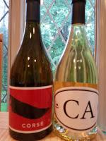 Locations White Wine: California (CA4) and Corsica (CORSE)