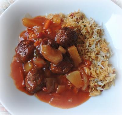 Pineapple Sweet and Sour Meatballs