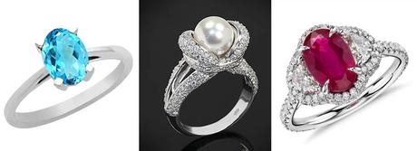 Gorgeous Gemstone Engagement Rings