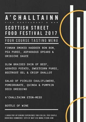 Event: Scottish Street Food Festival 2017