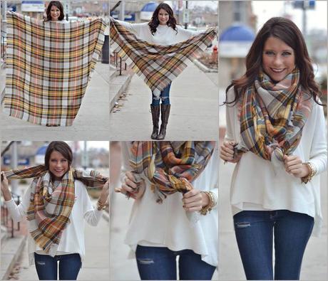 How To Wear a Rectangular Blanket Scarf Simplest Guide Ever How To Wear a Rectangular Blanket Scarf Simplest Guide Ever