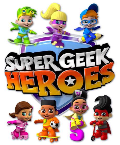 SuperGeek heros animated series + competition