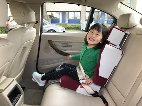 Introducing Purseat - A fold up car seat and travel bed for children