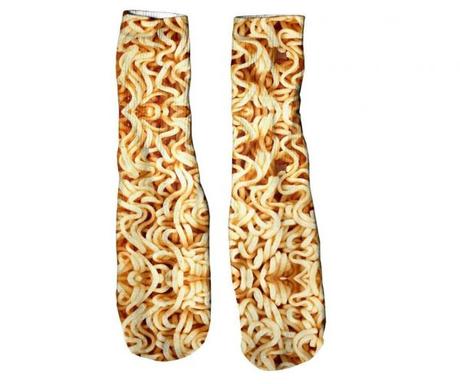 Ramen Noodle Socks