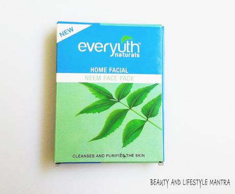 Review // Everyuth Home Facial Neem Face Pack