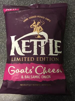 Today's Review: Kettle Chips Goats' Cheese & Balsamic Onion