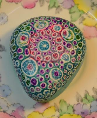 Painting on Rocks with Acrylics