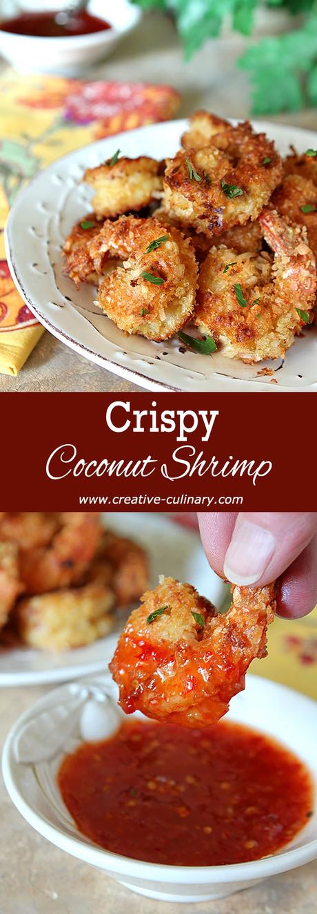 Crispy Coconut Shrimp with Curry