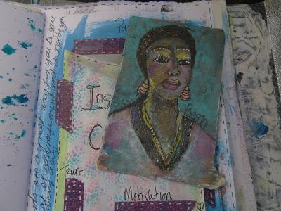 BADASS Art Journal Course - My Session on the Course