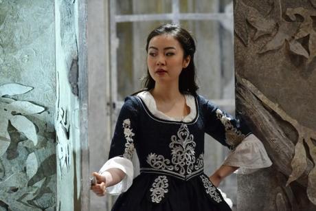  Susanna (soprano Ying Fang) overhears Marcellina loudly declaring Figaro will only marry her for money