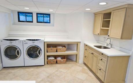14 Basement Laundry Room ideas for Small Space