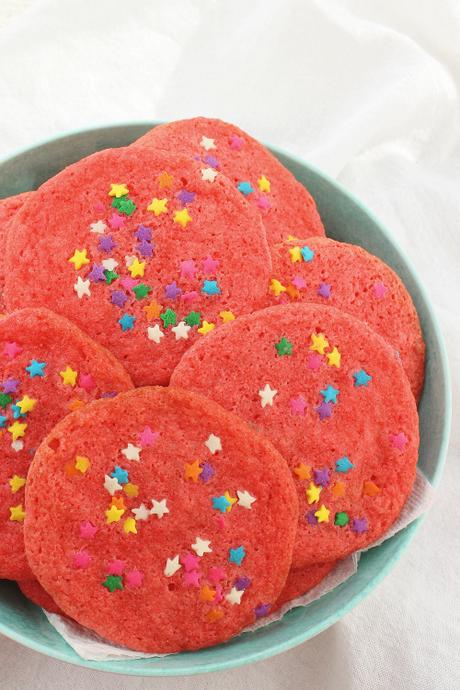 Pink Lemonade Cookies #FilltheCookieJar Pink Lemonade Cookies