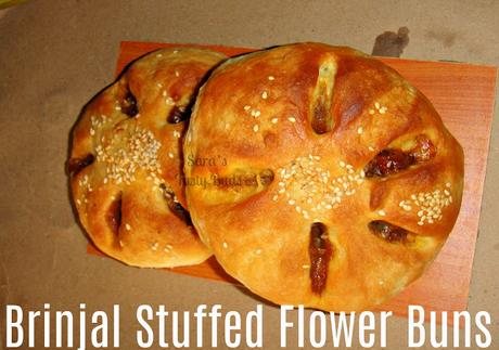 Brinjal  Stuffed Flower Buns