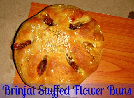 Brinjal  Stuffed Flower Buns