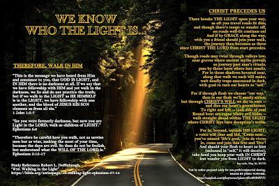 Kay Cude poetry: Walking in the Light
