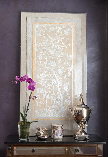 Chinoiserie in gold and silver