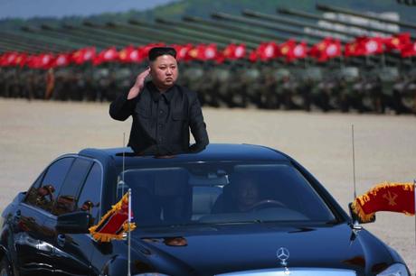 Kim Jong Un Observes and Guides Large Live Fire Combined Forces Exercise