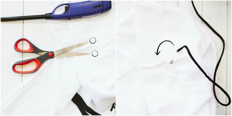 No-Sew Laundry Bag DIY No-Sew Laundry Bag DIY