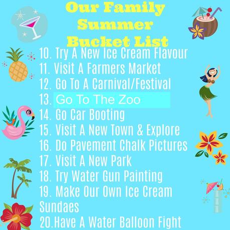 20 Things To Do With Kids This Summer - Our Family Summer Bucket List