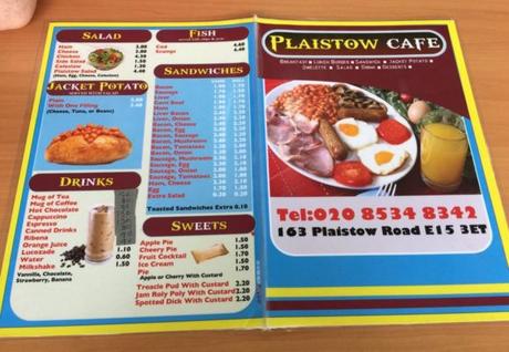 Food review: Plaistow Cafe, 163 Plaistow Road, Plaistow, London