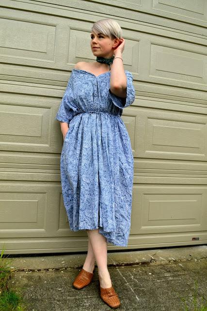 Look of the Day: Off-Shoulder Dress & Life Changes