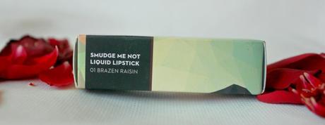 Sugar Cosmetics Smudge Me Not Liquid Lipstick 01 Brazen Raisin: Review & LOTD