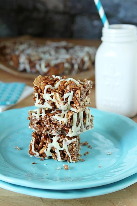 Cappuccino Rice Krispie Treats