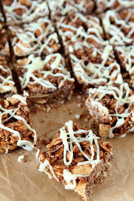 Cappuccino Rice Krispie Treats