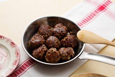 Cream of Mushroom Puree Pimiento Cheese Meat Balls