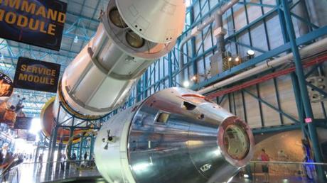 Kennedy Space Center exhibit in Florida