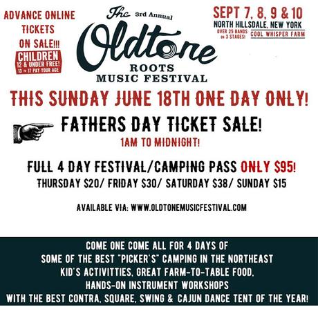 Oldtone Father's Day Ticket Sale!