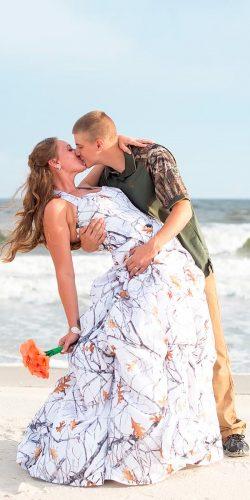 15 Camo Wedding Dresses To Hide In A Forest amazing ball gown with straps camo wedding dresses alicia marie