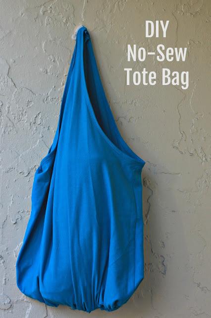 DIY No-Sew Tote Bag