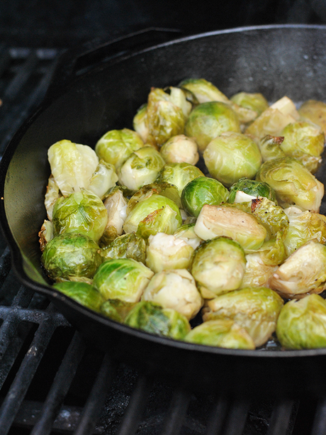 Grilled Asian-Style Brussels Sprouts grilled brussles sprouts