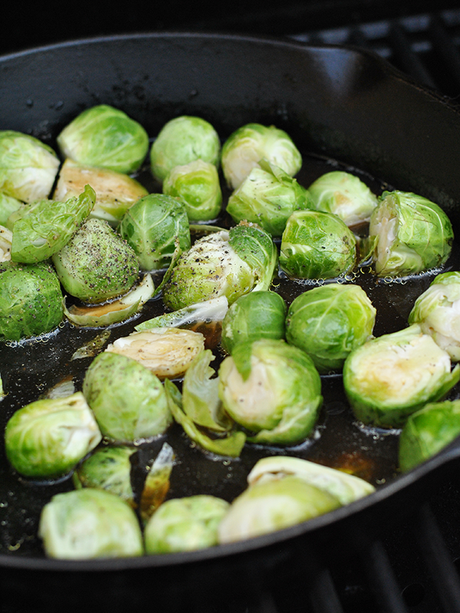 Grilled Asian-Style Brussels Sprouts grilled brussles sprouts