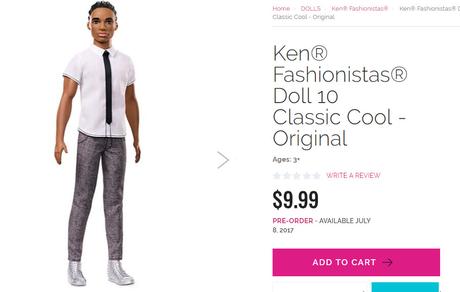Ken Doll Updates New Ken (Mattel Promo Photos)
