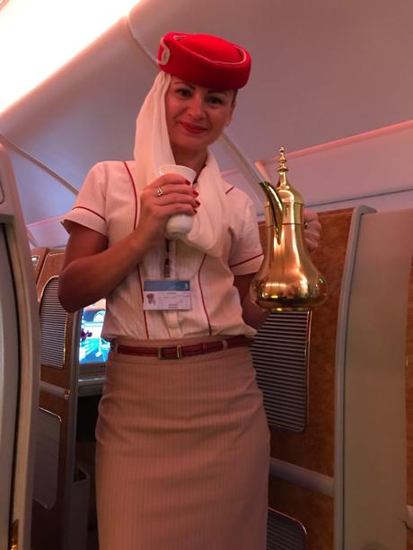 Emirates First Class Review JFK alt=