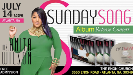 Anita Wilson Sunday Song Album Release Concert Going Down In Atlanta Anita Wilson Sunday Song Album Release Concert Going Down In Atlanta