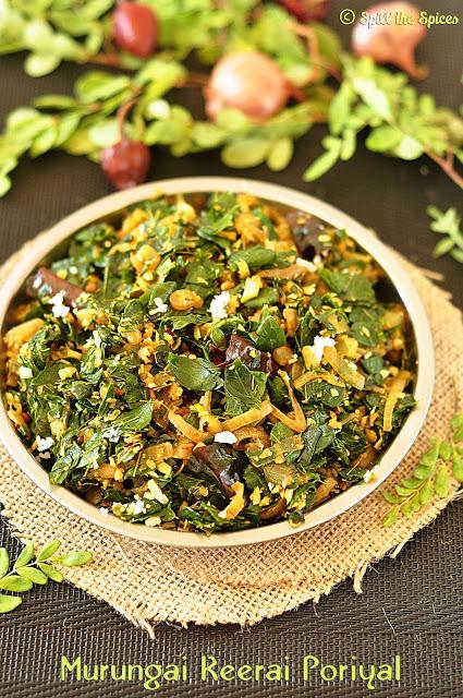 Murungai Keerai Poriyal | Drumstick Leaves Stir Fry Murungai Keerai Poriyal | Drumstick Leaves Stir Fry