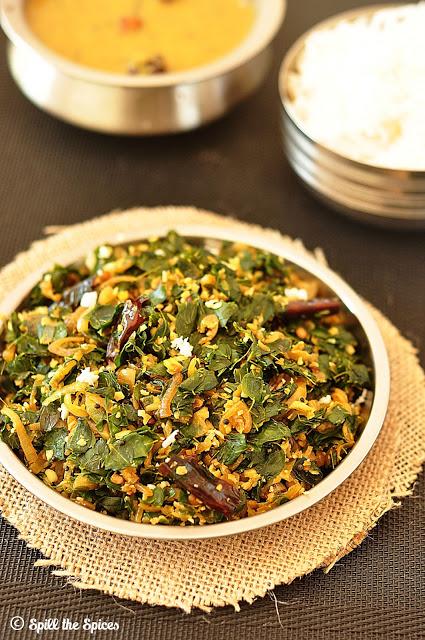 Murungai Keerai Poriyal | Drumstick Leaves Stir Fry Murungai Keerai Poriyal | Drumstick Leaves Stir Fry