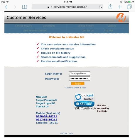 How to view and download your e-MERALCO Bill from the internet? How to view and download your e-MERALCO Bill from the internet?