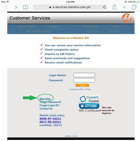How to view and download your e-MERALCO Bill from the internet? How to view and download your e-MERALCO Bill from the internet?