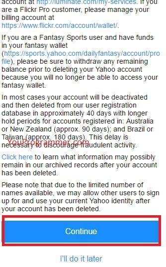 Delete Yahoo Account (Easy and Quick) how to delete yahoo account