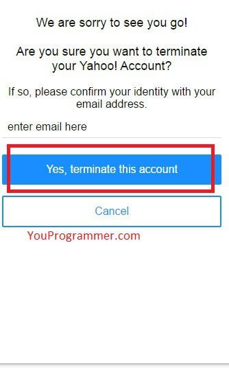 Delete Yahoo Account (Easy and Quick) delete yaho account quickly