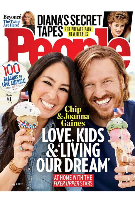 HGTV Star’s Chip & Joanna Gaines Inside Their People Magazine Cover