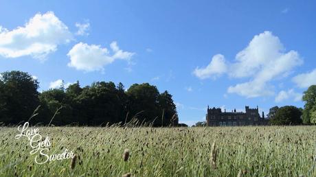 An Elegant and Stylish Lakes Wedding Video bright blue sky and sunshine makes armathwaite hall the perfect wedding venue in the lakes