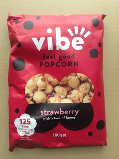 Vibe Feel Good Popcorn Strawberry